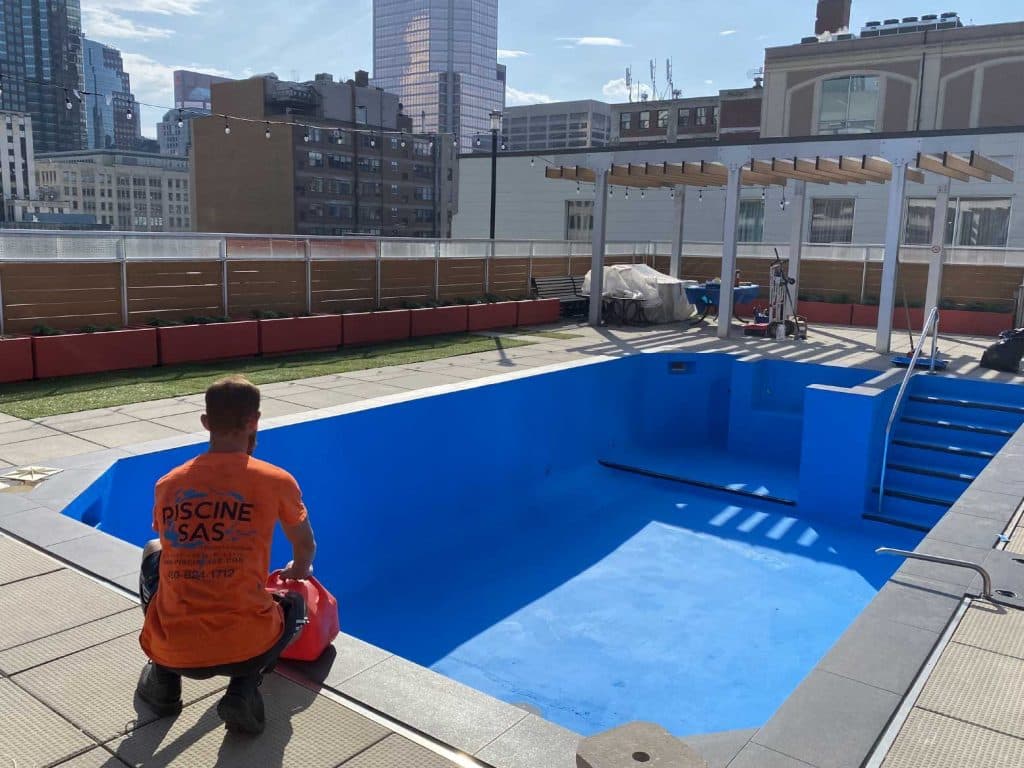 Piscine SAS team in action